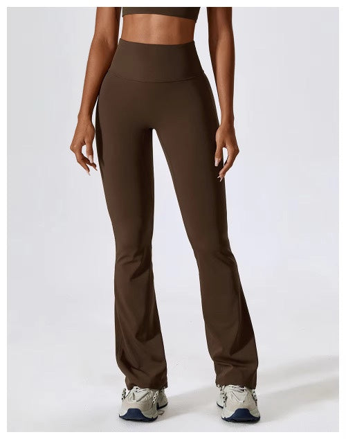 K-Kaela Flared Leggings Brown