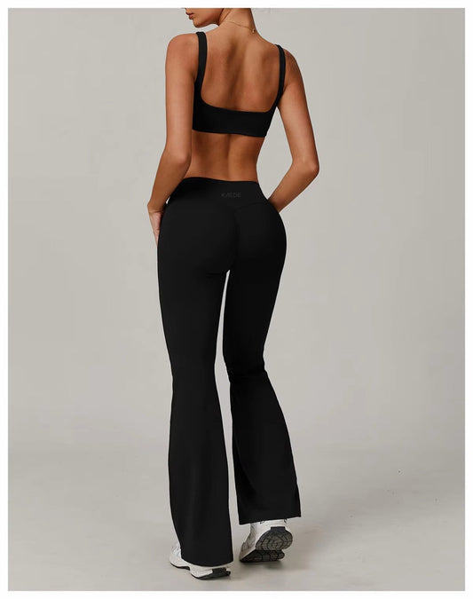 Kora Flow Flared Pants - Black