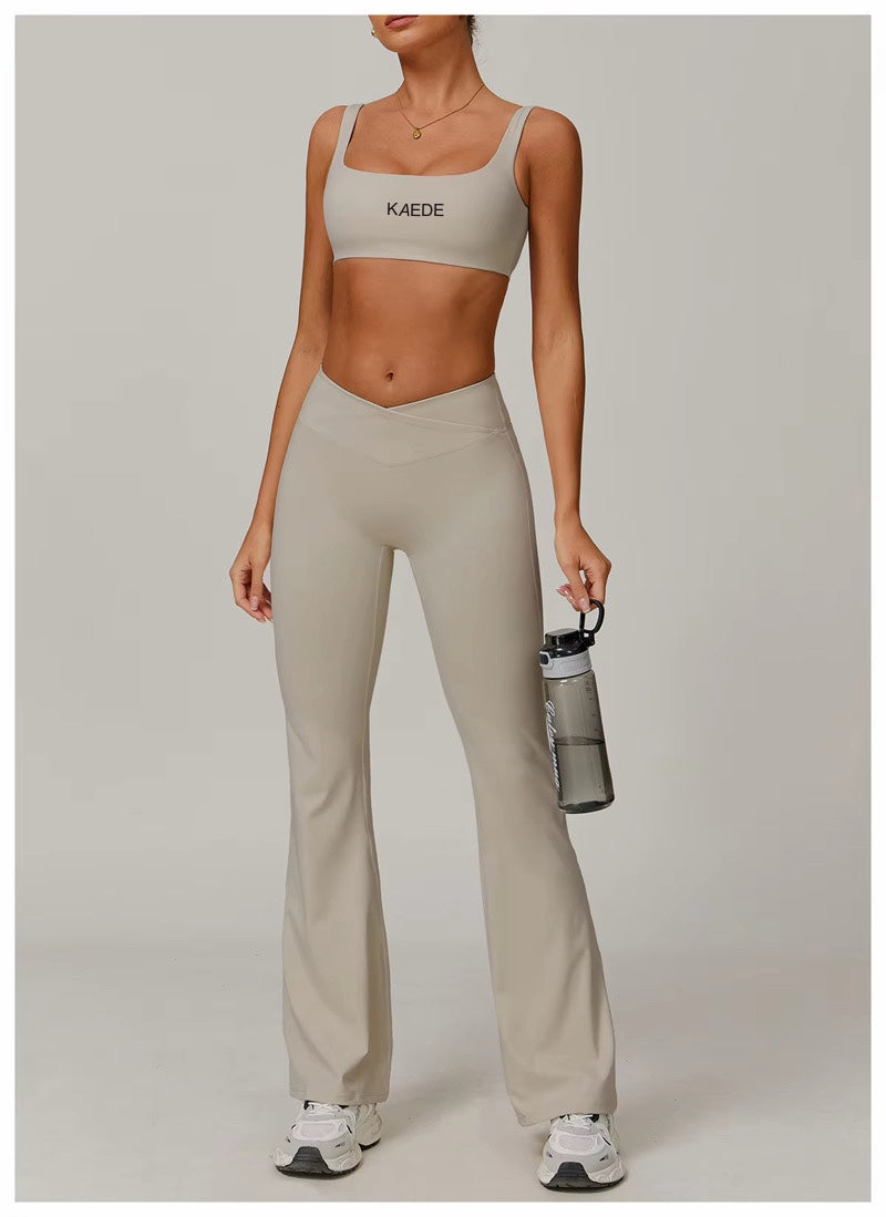 Kora Flow Flared Pants - Cream