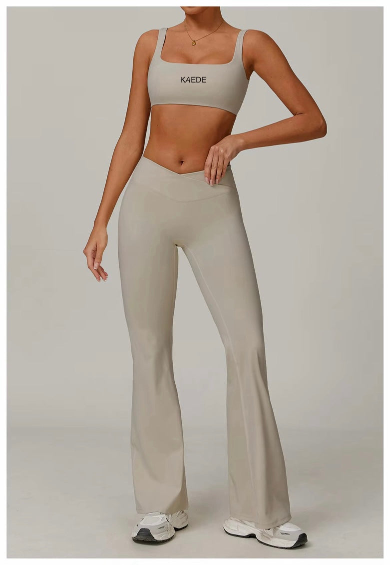 Kora Flow Flared Pants - Cream