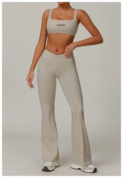 Kora Flow Flared Pants - Cream